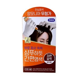 LG생활건강 엘라스틴 ES 샴푸하듯 간편 염색 (6개)