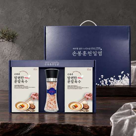 손봉훈갯벌천일염 풍미담 3종 선물세트 (1개)_이미지