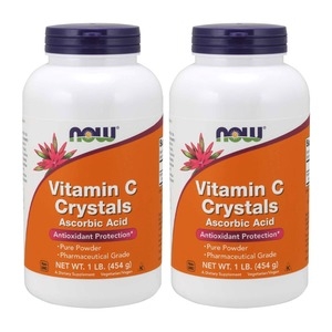 나우푸드 비타민C 크리스탈 파우더 454g (2개)