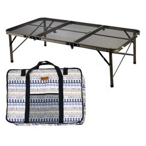노마드 아이언메쉬 캠핑 테이블 3단 120cm