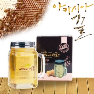 프리미엄 아카시아꿀 핸들컵 550g