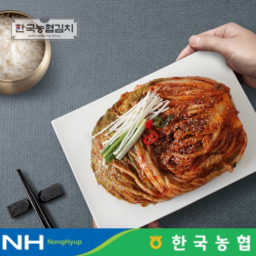 한국농협김치 전라도 순천 남도 포기김치 전라도식 10kg (1개)_이미지