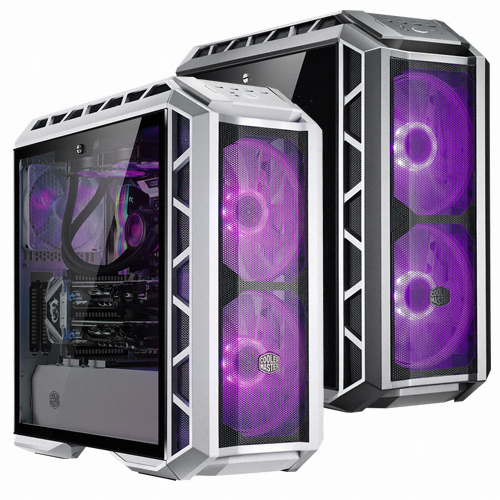 쿨러마스터 MasterCase H500P MESH 강화유리 (화이트)