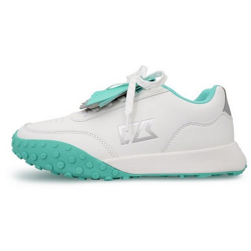 커터앤벅 태슬 배색 스터드솔 골프화 CBL5AGS121 민트