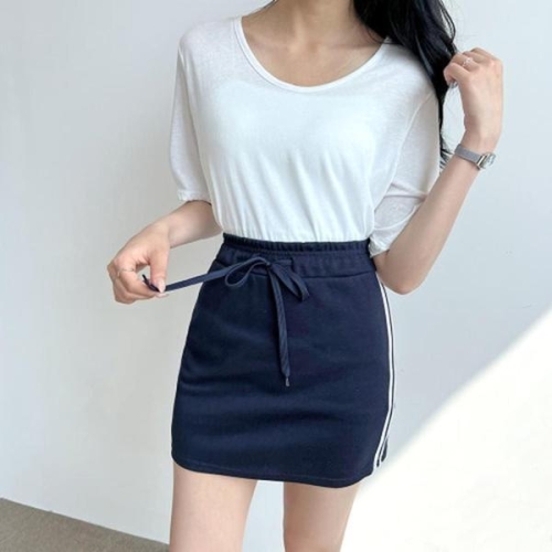 코디 오피스룩 30대 슬림 40대 정장스커트 모임 치마 WFKKX9C_이미지