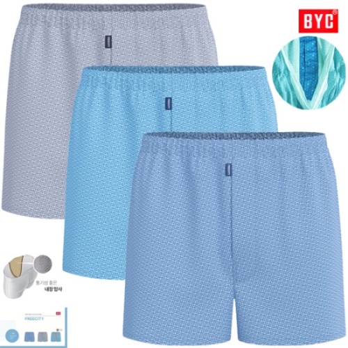 산뜻한컬러감그물브리프내장더블박서3매입MCW6012