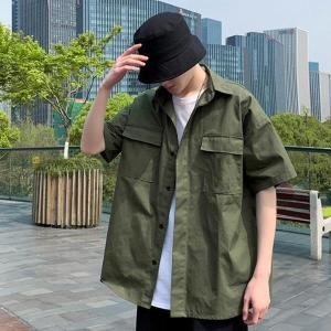 휴가의상 깔끔한 여름옷 오버셔츠 여행용 S10149804