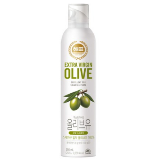 해표 오일스프레이 올리브유 250ml (3개)_이미지