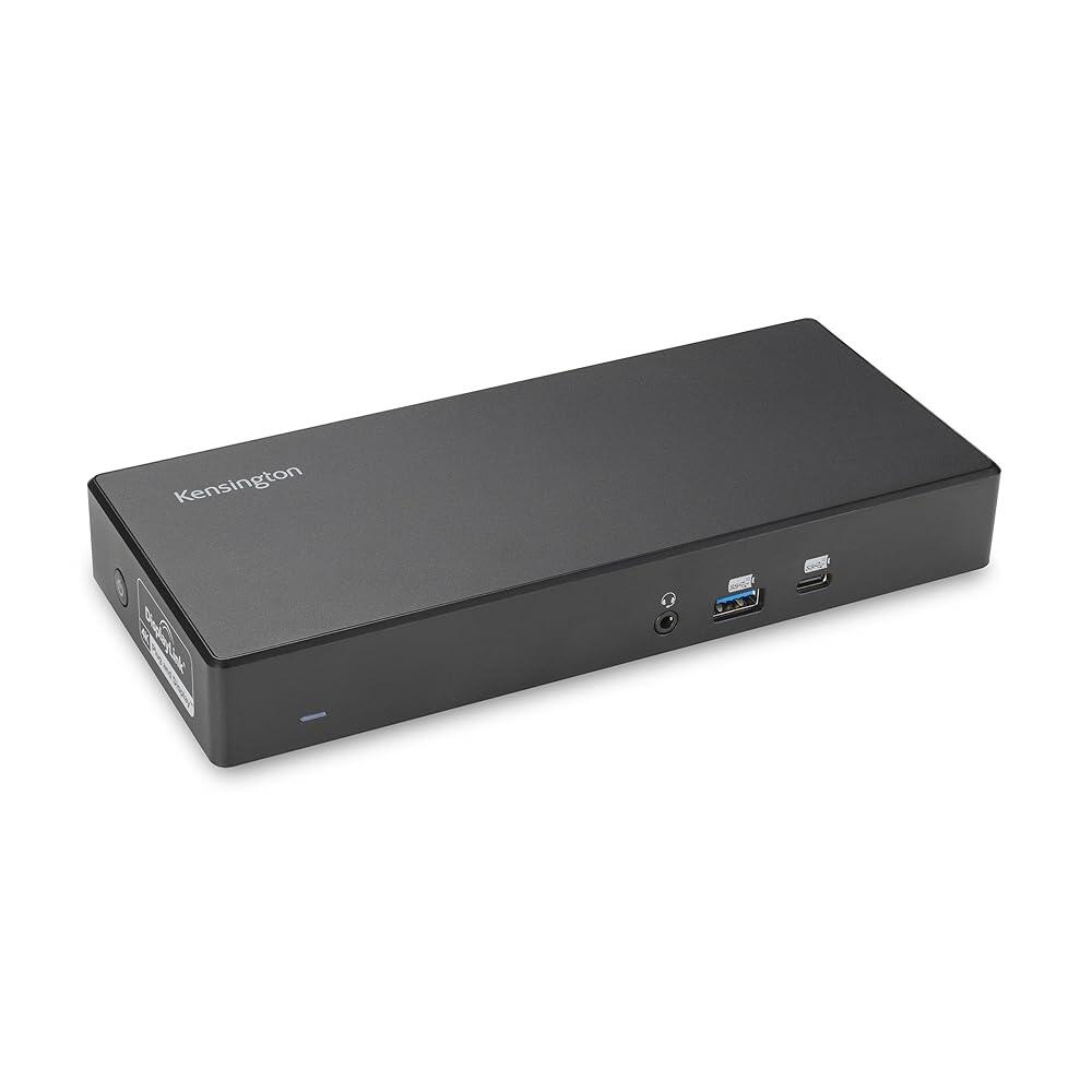 켄싱턴 SD4781P USB-C 및 USB-A 디스플레이링크 도킹 스테이션 듀얼 4K 디스플레이 HDMI 2개 디스플