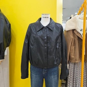 르피타 DP01 이브카라레더재킷 대동 L261ULJ301