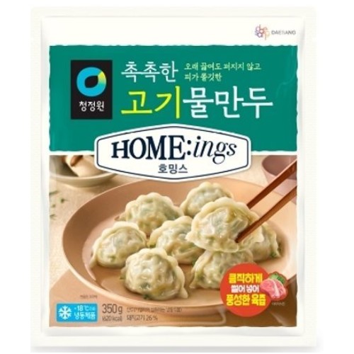 대상 청정원 호밍스 촉촉한 계란부추물만두 270g (10개)