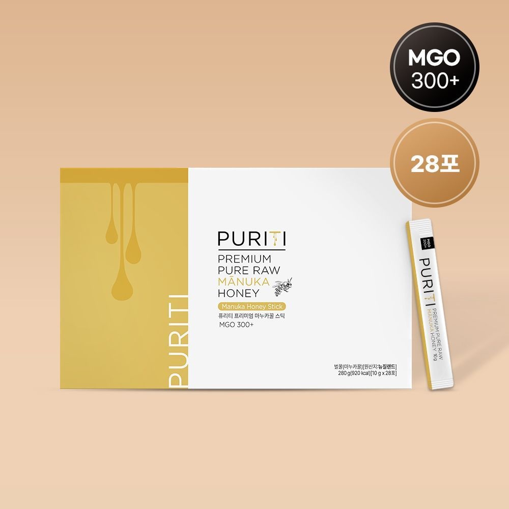 퓨리티 프리미엄 마누카꿀 스틱 UMF10+ MGO300+ 10g 28포