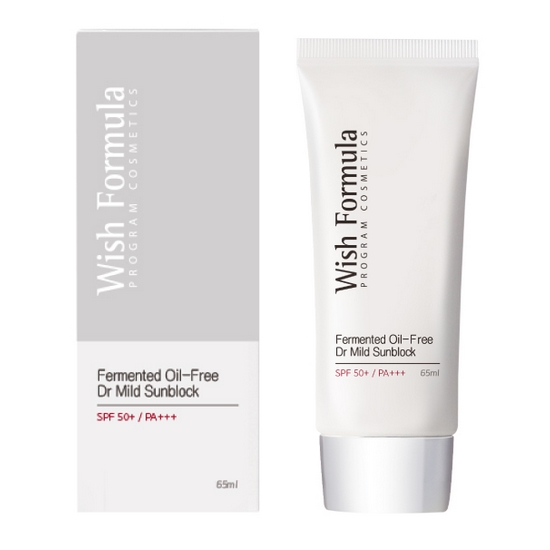 위시포물러 발효 오일프리 닥터 마일드 선블럭 65ml (1개)