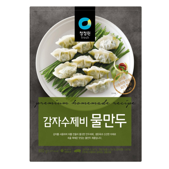 감자수제비 물만두 810g
