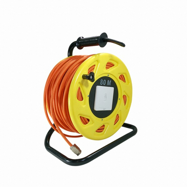 라인업시스템 LANSTAR CAT.7 SSTP 장거리 이동형 드럼 릴 랜케이블 (LS-CAT7-80MR, 80m)_이미지