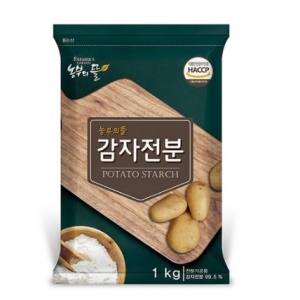 제이푸드서비스 농부의뜰 감자전분 1kg (3개)