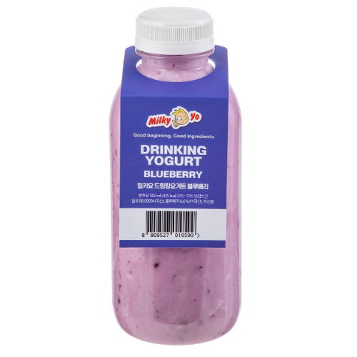 밀타운 밀키요 드링킹 요거트 블루베리 500ml (3개)