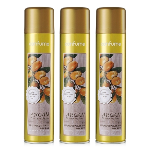 웰코스 과일나라 컨퓸 아르간 트리트먼트 스프레이 후레쉬 플로랄 300ml (4개)