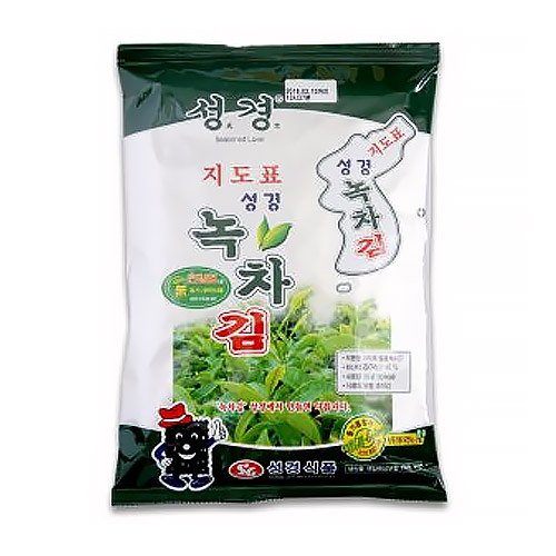 성경식품 지도표성경김 녹차김 30g (1개)
