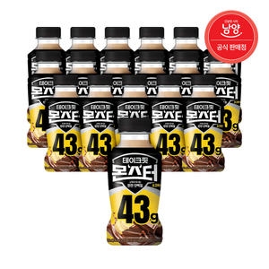 남양유업 테이크핏 몬스터 초코바나나 350ml (18개)_이미지