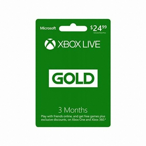 XBOX Live 골드 멤버십 카드 북미 3개월_이미지