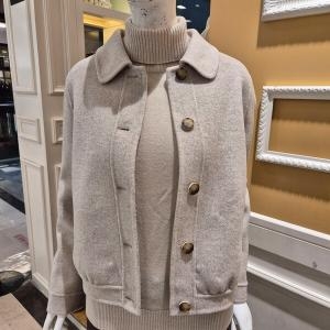 BCBG 봄25 째즈 체크 리버 자켓 B5A1J161