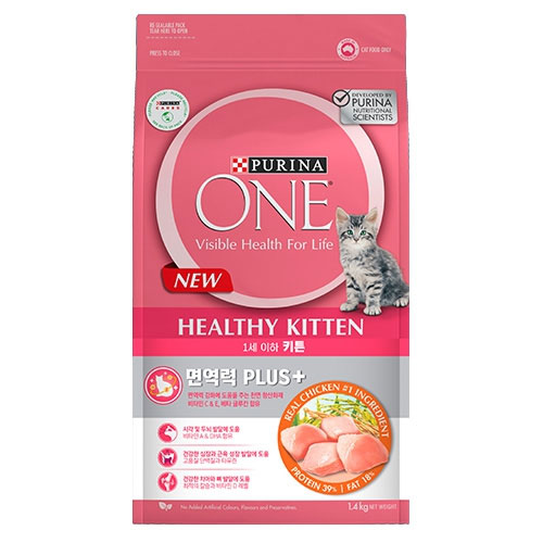 퓨리나 원(ONE) 키튼용 1개월~12개월 1.4kg (2개)_이미지