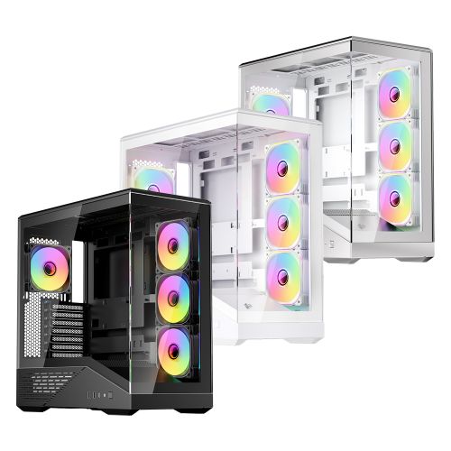 1stPlayer GM7 ARGB BTF (블랙)