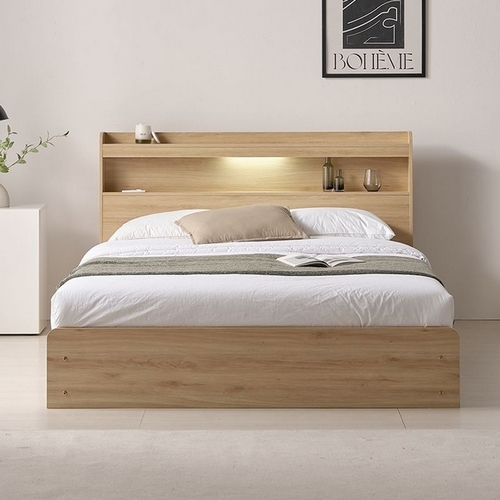 베서니 수납 LED침대 Q