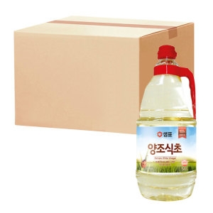 샘표 합성향없는 양조식초 1.8L 8개