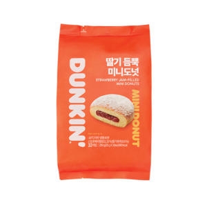 던킨도너츠 딸기 듬뿍 미니도넛 10개입 250g (1개)