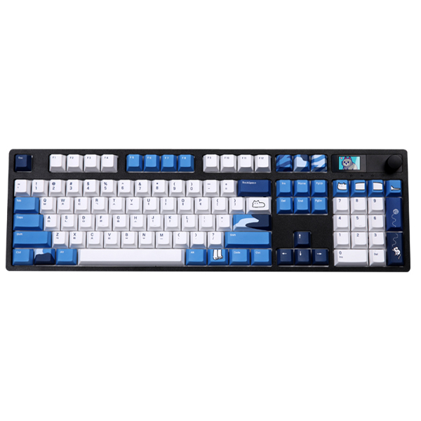 닌자104PRO 유무선 수제풀윤활 기계식 블랙