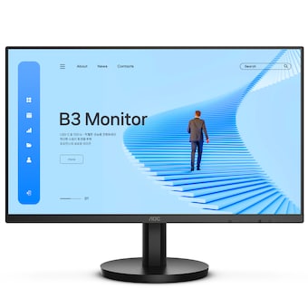 알파스캔 <b>AOC</b> 24B3C 보더리스 USB-C PD65 IPS 100 무결점