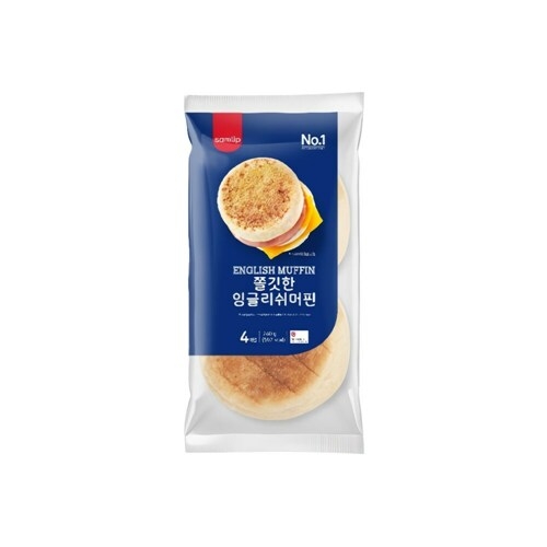 삼립 냉동 쫄깃한 잉글리쉬머핀 20봉_이미지