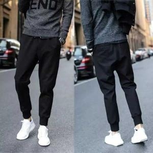 셀러허브 남자 무지 편한 검정색 바지 기모 안감 츄리닝 팬츠 겨울 S11909722