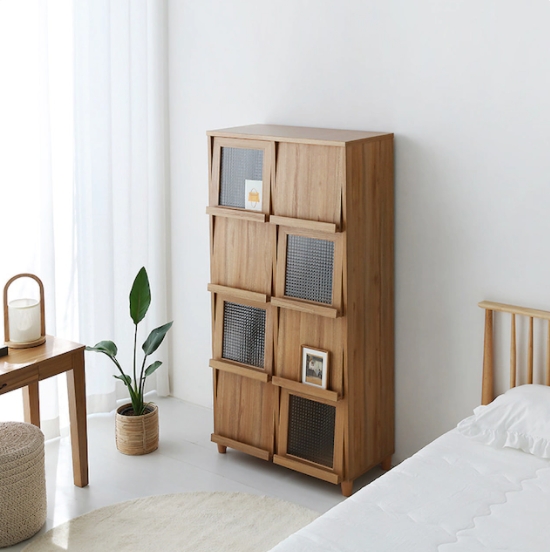 마켓비 FILMON 8문 세로형 수납장_이미지