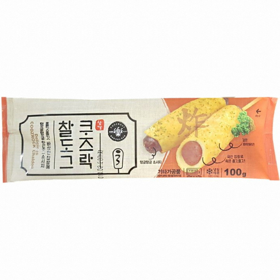 와이앤비푸드 쿠즈락 찰도그 100g (10개)