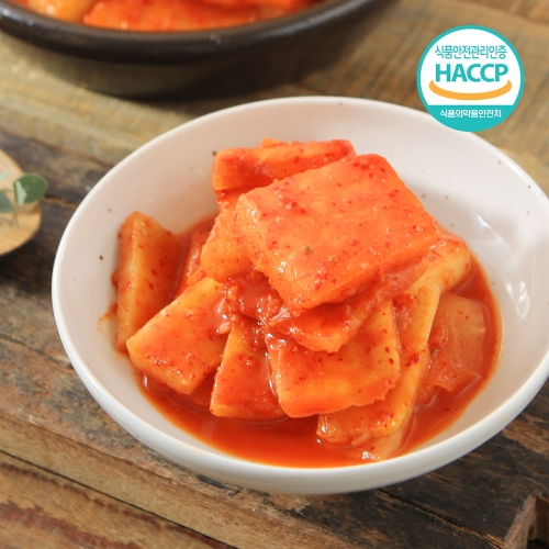 국내산 제조 HACCP인증 석박지 3kg