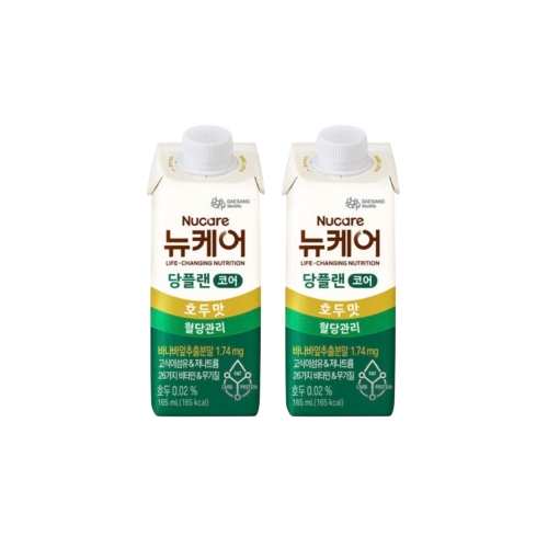 대상웰라이프 뉴케어 당플랜 코어 호두맛 165ml (48개)_이미지