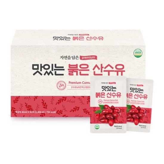 맛있는 붉은 산수유 80ml 30포