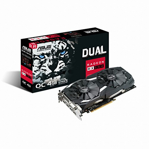 ASUS DUAL 라데온 RX 580 O4G D5 4GB_이미지