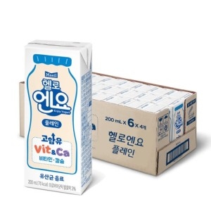  매일유업 헬로엔요 플레인 200ml [24개]
