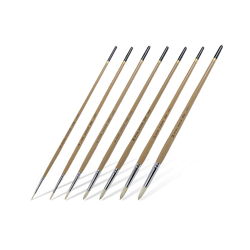 화홍 유화붓 804 평붓 (7세트 (2,4,6,8,10,12,14호))_이미지