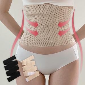 수앤수 벨크로 복부압박 군살커버 허리 밴드 25U003