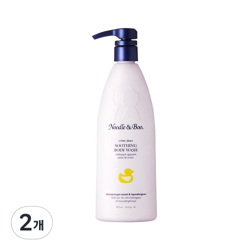 ����غ� ���� �ٵ� ���� Noodle Boo Soothing Baby Body Wash ���ڱ� �Ʊ� �Ǻ� ���� Ÿ�� 473ml 2��