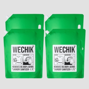 위칙 소독 섬유유연제 리필 1.7L (4개)_이미지