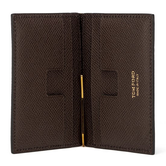 톰포드 로고 그레인 레더 머니클립 YM340T LCL081 U7051_이미지