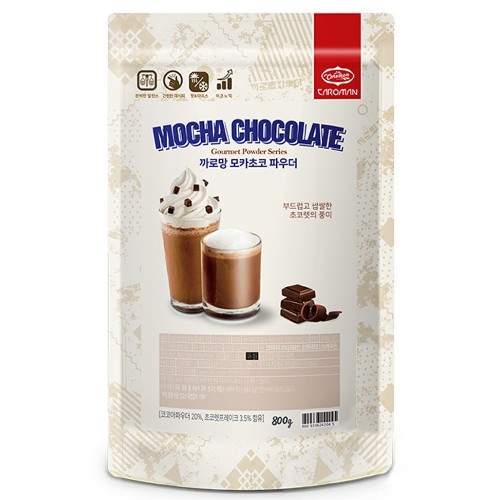 까로망 모카 초콜렛 파우더 800g (12개)