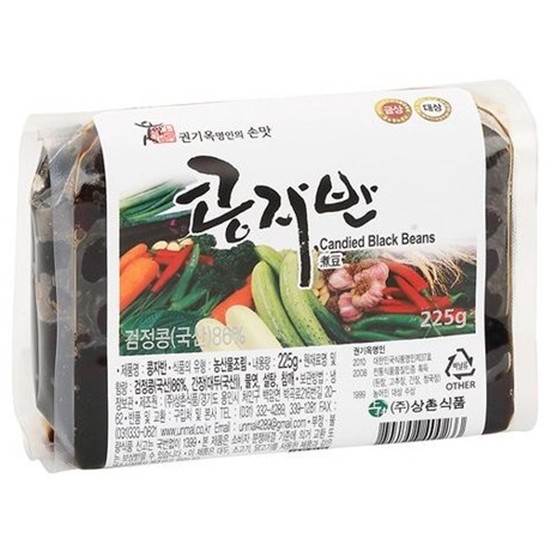 상촌식품 권기옥명인 콩자반 225g이미지입니다. 누르면 해당 게시물로 새창이동합니다.