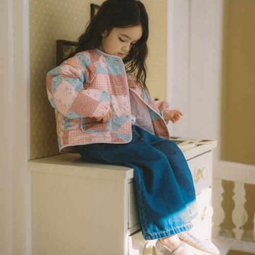 리틀그라운드 룰라비 핀턱와이드데님팬츠 76112-410-01_이미지